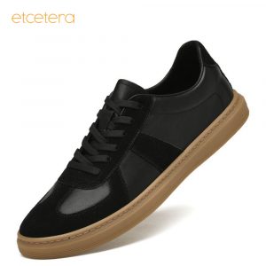 Genuine Leather Casual Shoe-Black